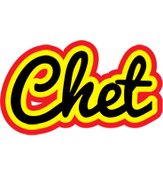 Chet flaming logo