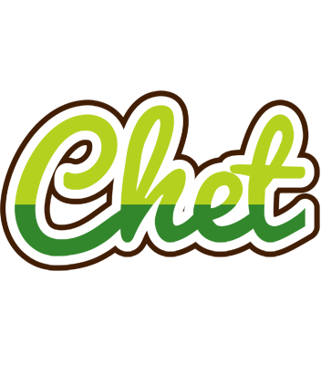 Chet golfing logo