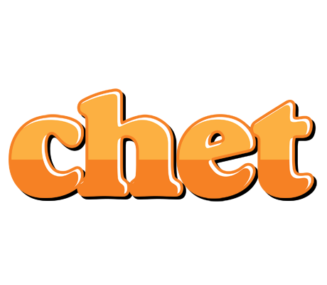 Chet orange logo