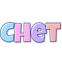 Chet pastel logo
