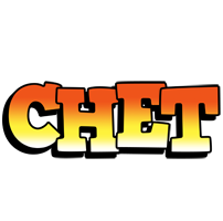 Chet sunset logo
