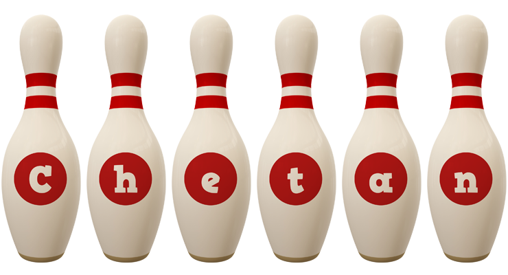 Chetan bowling-pin logo