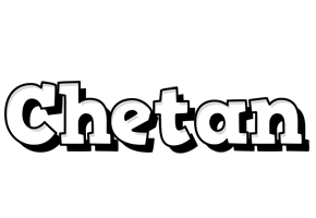Chetan snowing logo