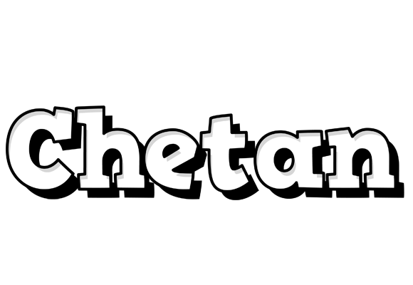 Chetan snowing logo