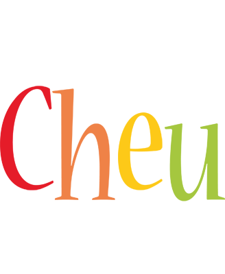 Cheu birthday logo