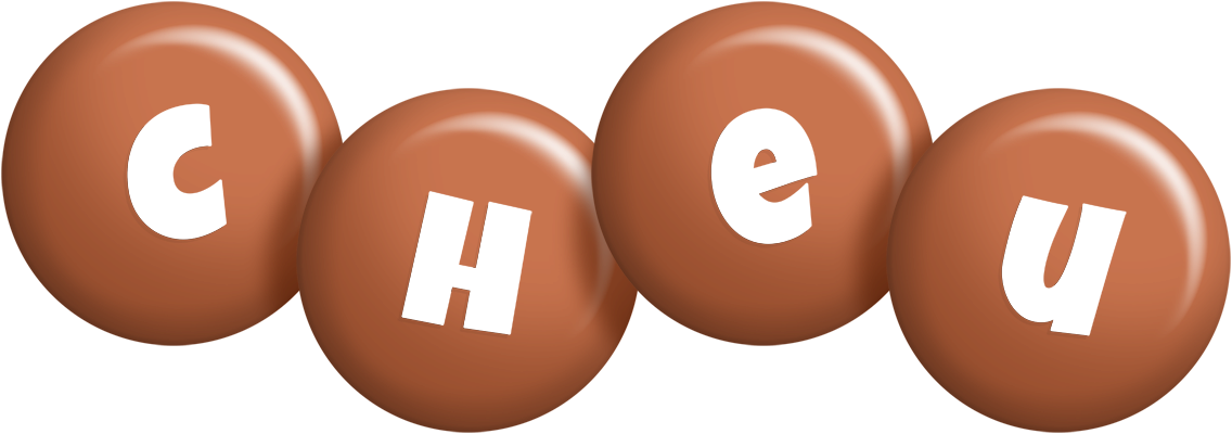 Cheu candy-brown logo