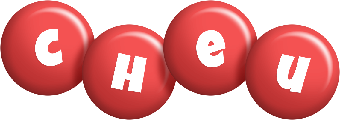 Cheu candy-red logo