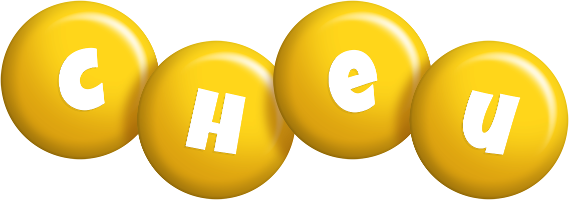 Cheu candy-yellow logo