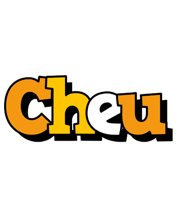 Cheu cartoon logo