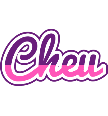 Cheu cheerful logo