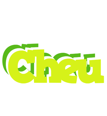 Cheu citrus logo