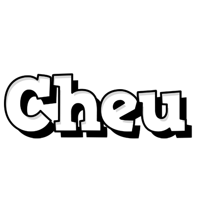 Cheu snowing logo
