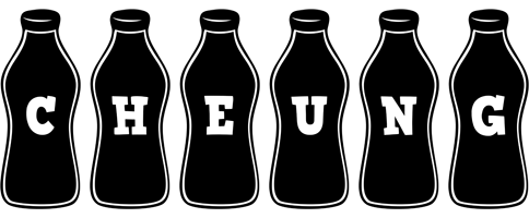 Cheung bottle logo