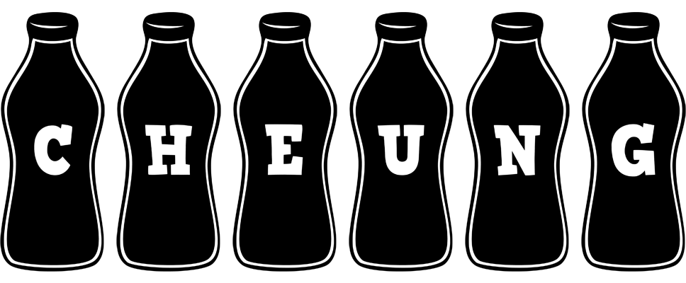 Cheung bottle logo
