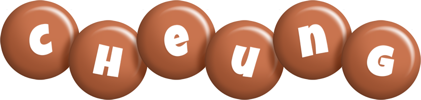 Cheung candy-brown logo