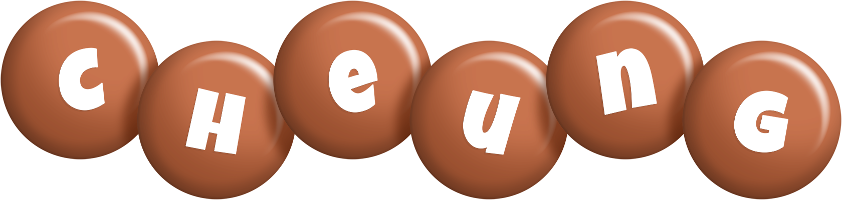 Cheung candy-brown logo