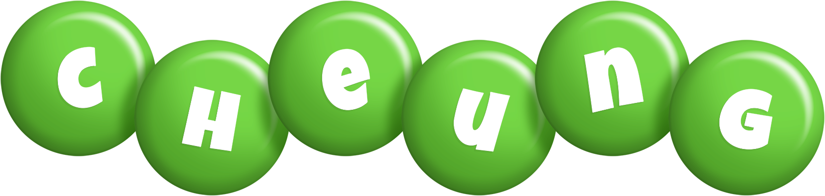 Cheung candy-green logo