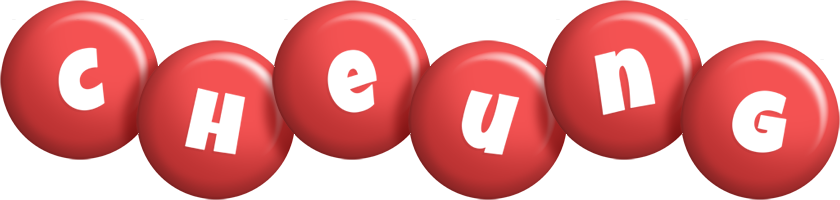 Cheung candy-red logo