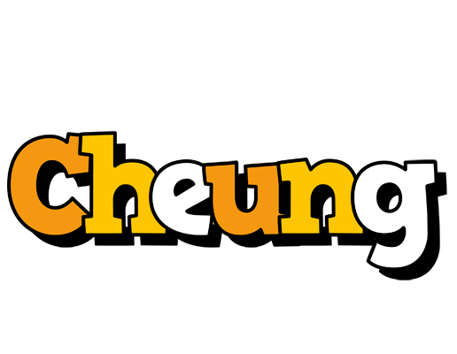 Cheung cartoon logo
