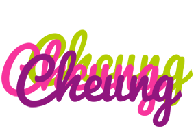 Cheung flowers logo