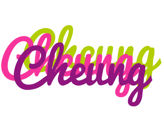Cheung flowers logo