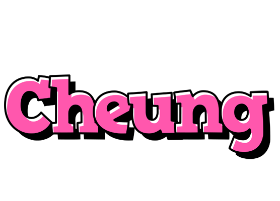 Cheung girlish logo