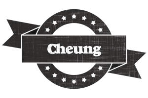 Cheung grunge logo