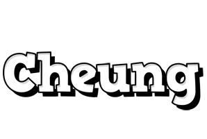 Cheung snowing logo