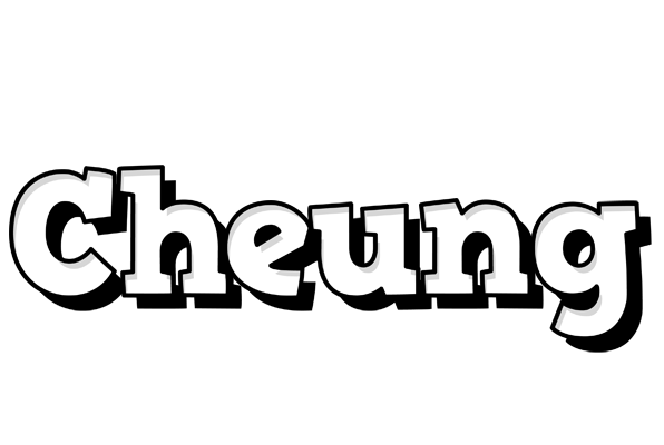 Cheung snowing logo