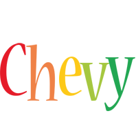 Chevy birthday logo