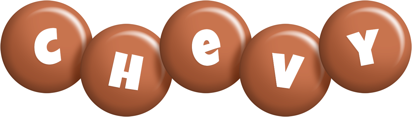 Chevy candy-brown logo
