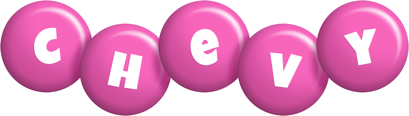 Chevy candy-pink logo