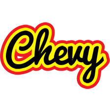 Chevy flaming logo