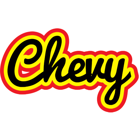 Chevy flaming logo