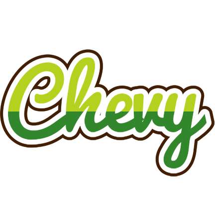 Chevy golfing logo