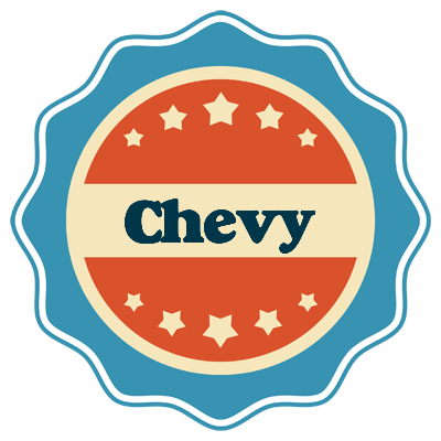 Chevy labels logo