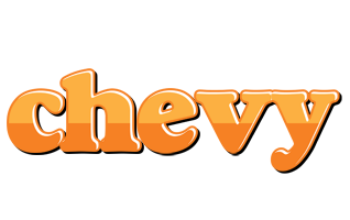 Chevy orange logo