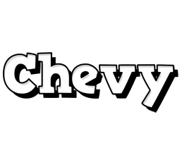 Chevy snowing logo