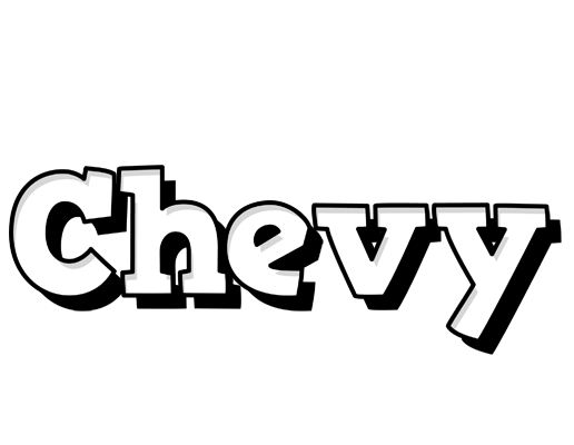 Chevy snowing logo