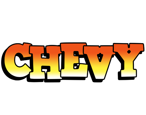 Chevy sunset logo
