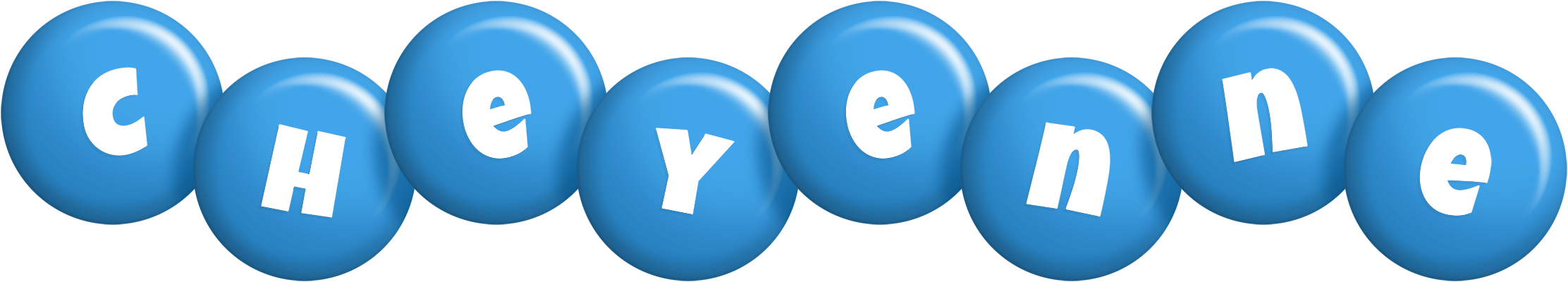Cheyenne candy-blue logo