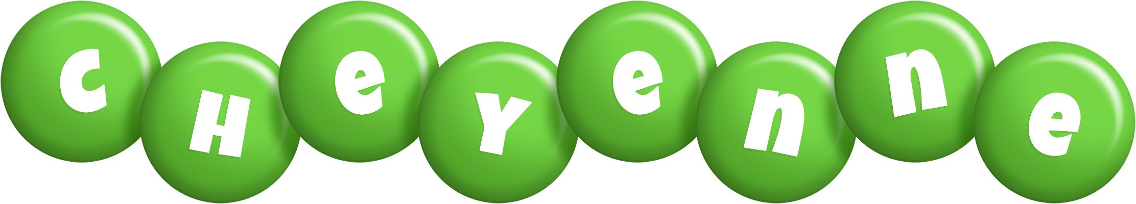 Cheyenne candy-green logo