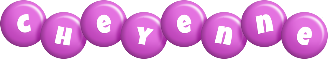 Cheyenne candy-purple logo