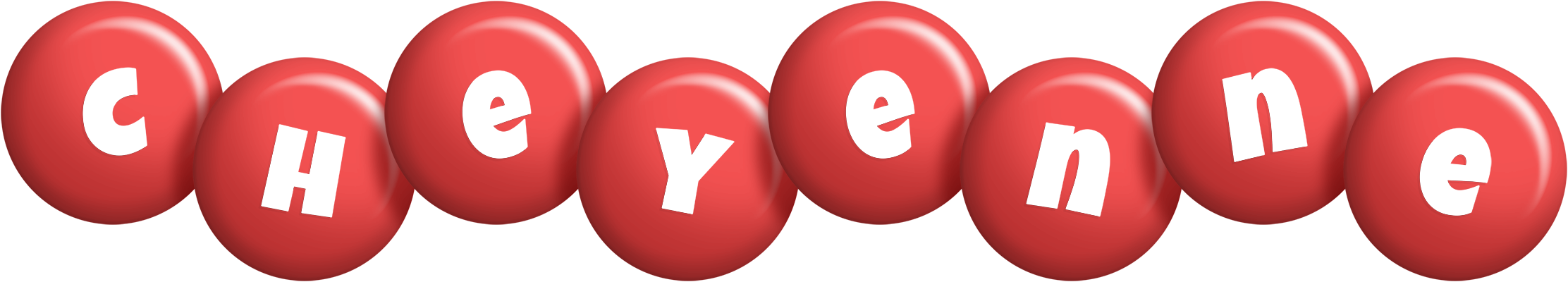 Cheyenne candy-red logo