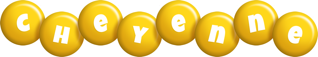 Cheyenne candy-yellow logo