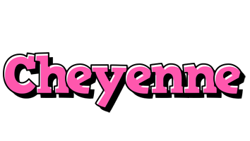 Cheyenne girlish logo