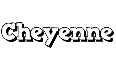 Cheyenne snowing logo