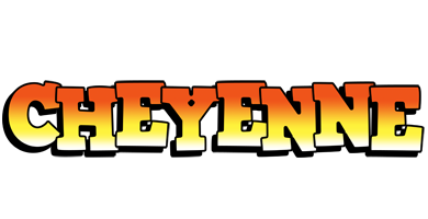 Cheyenne sunset logo