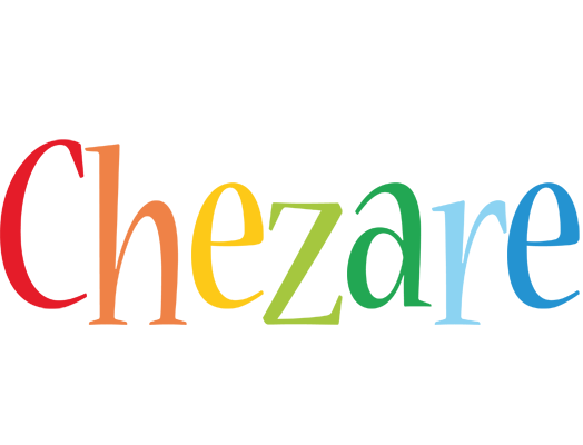Chezare birthday logo