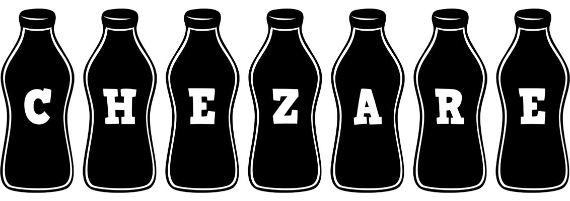 Chezare bottle logo